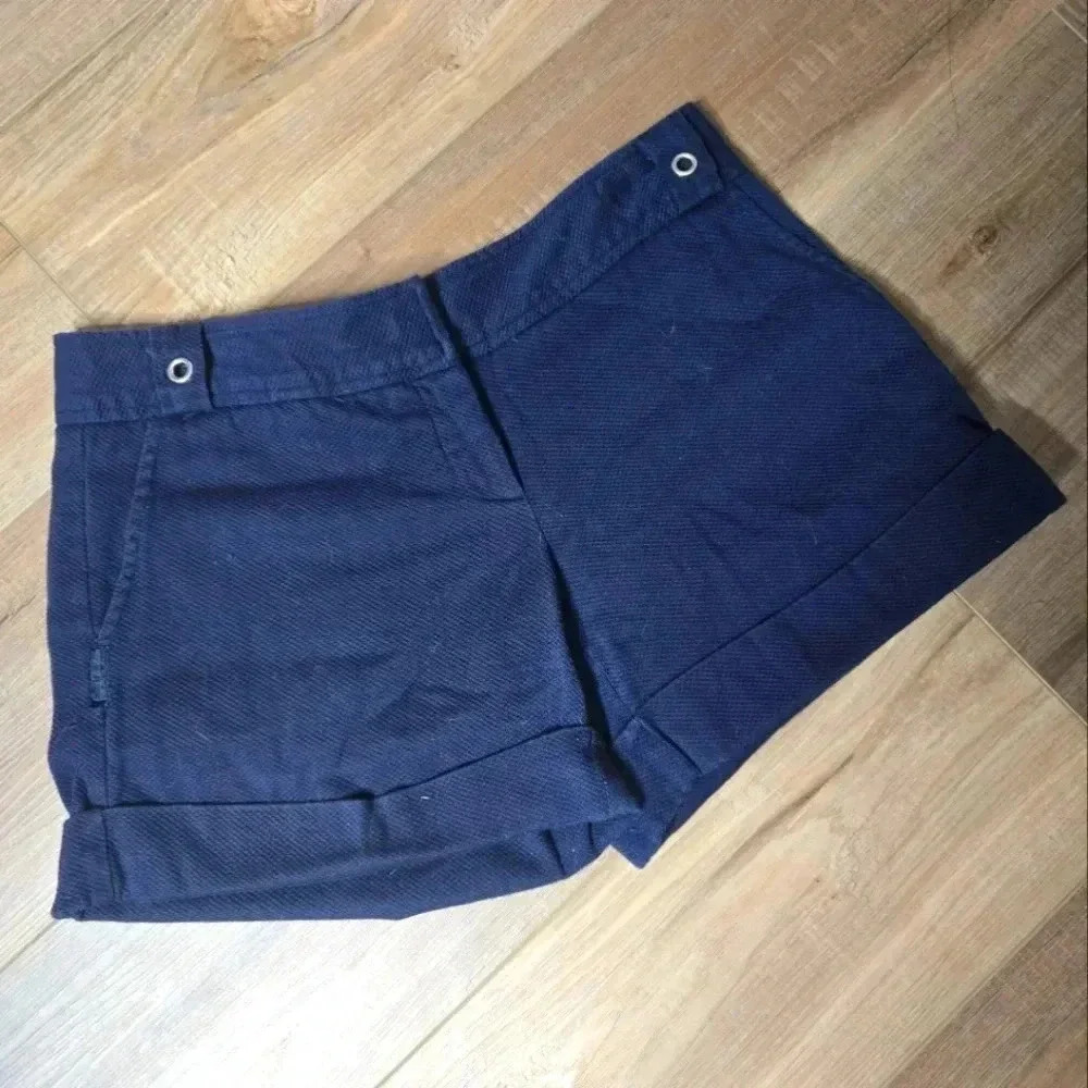 Womens navy shorts